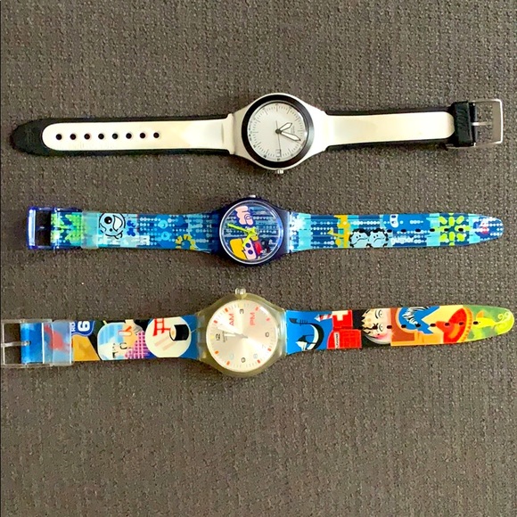 Exclusive Trio of Swatch Watches - Picture 2 of 3